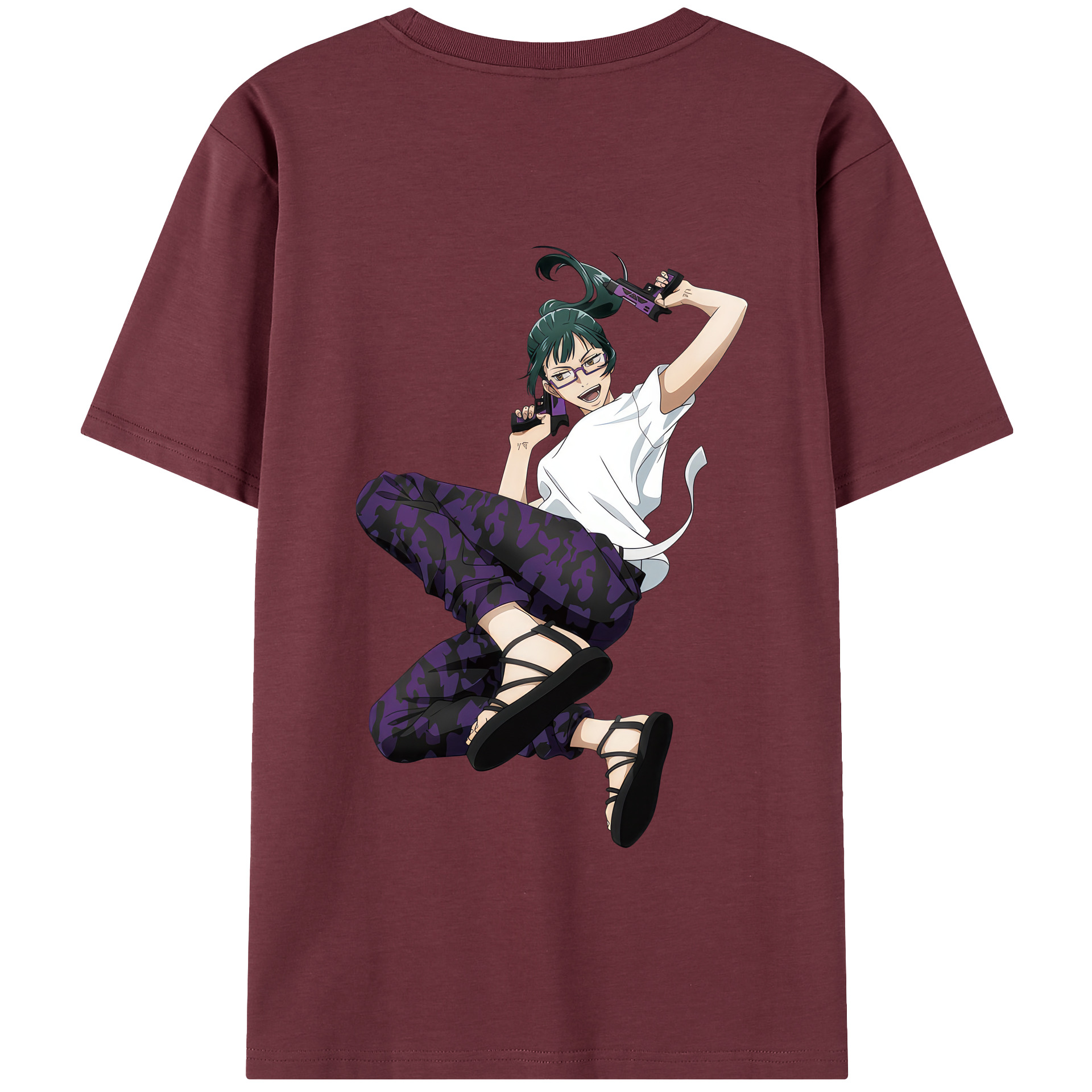（画像用） 呪術廻戦 Jujutsu Kaisen 綿100％半袖Tシャツ（背面プリント）